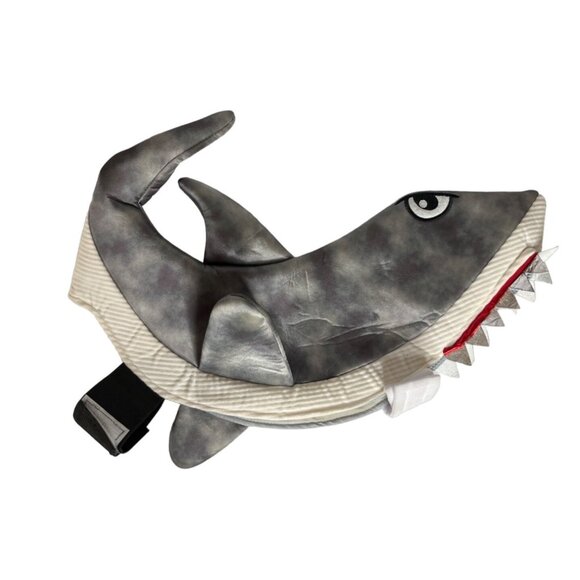 Shark Small Dog Costume Halloween Special Occasion Gray Trick of Treat - Picture 1 of 8